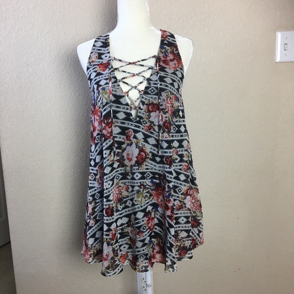 Show Me Your MuMu Dresses & Skirts - Show Me Your Mumu Rancho Mirage Lace Up Dress 0607